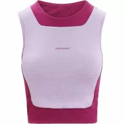 Icebreaker Women's ZoneKnit Cropped Sports Bra