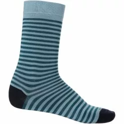 Icebreaker Men's Lifestyle Fine Gauge Crew Stripe Socks