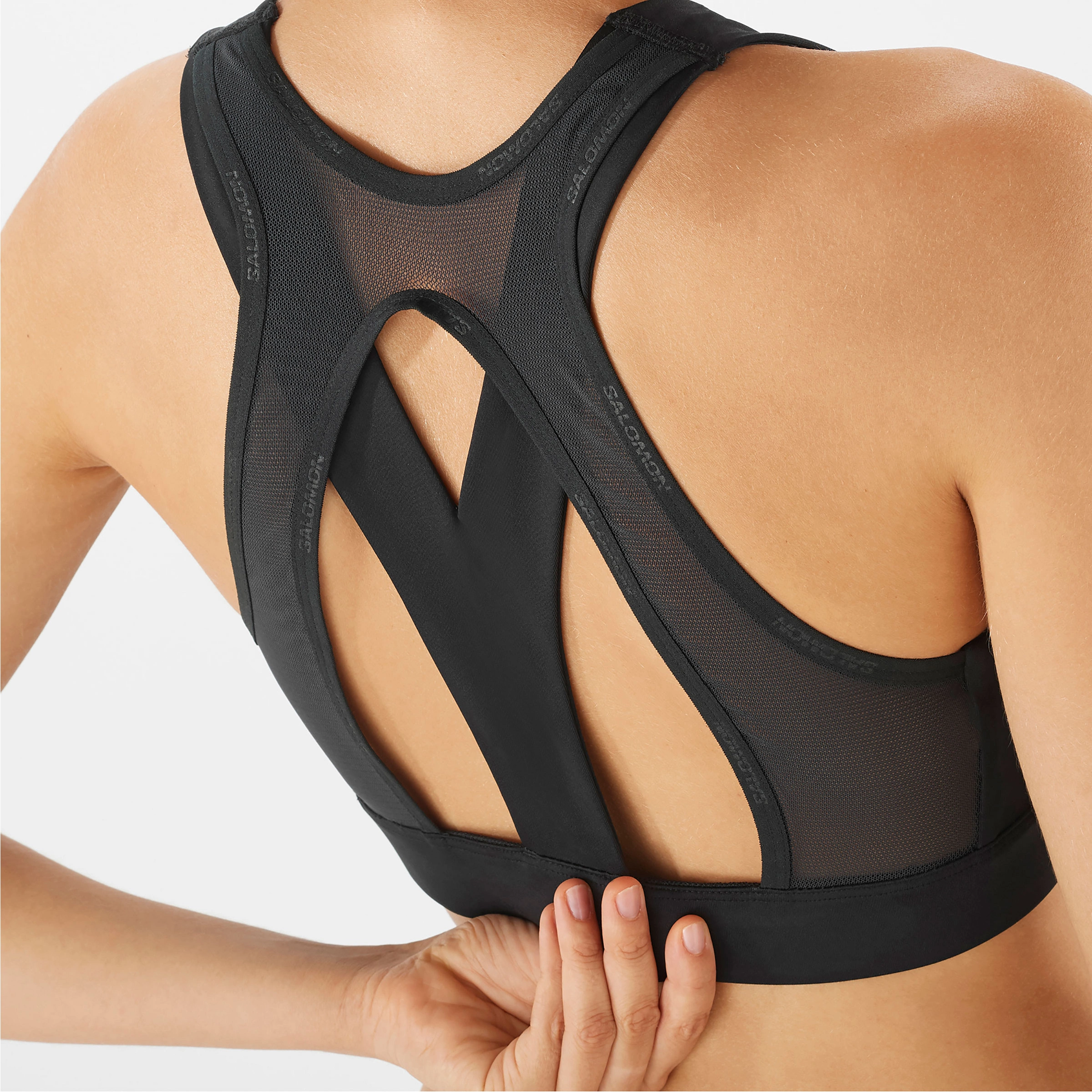 Salomon Women's Cross Run Sports Bra - Bilde 3