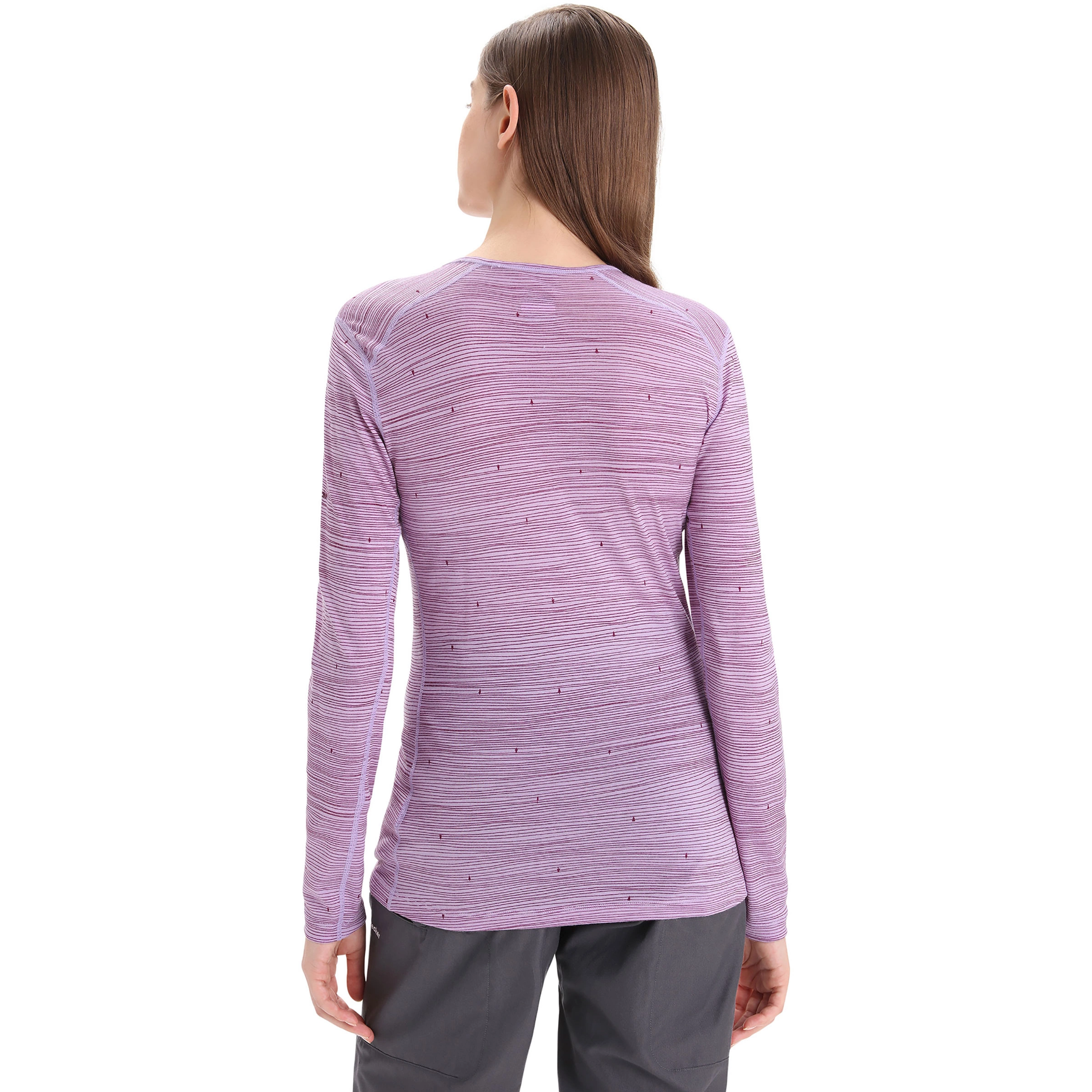 Icebreaker Women's 200 Oasis Ski Tracks Long Sleeve - Bilde 6