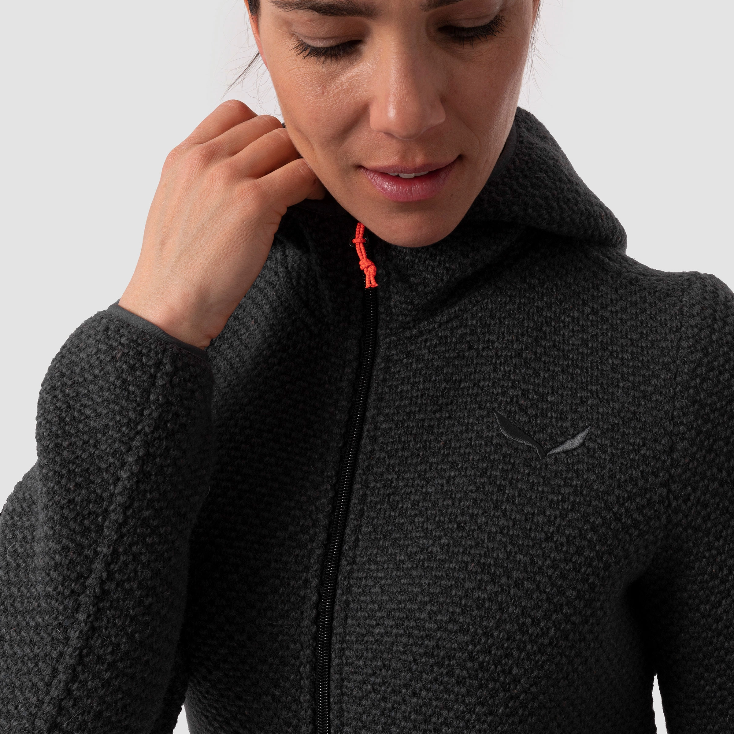 SALEWA Women's Woolen 2L Hooded Jacket - Bilde 7