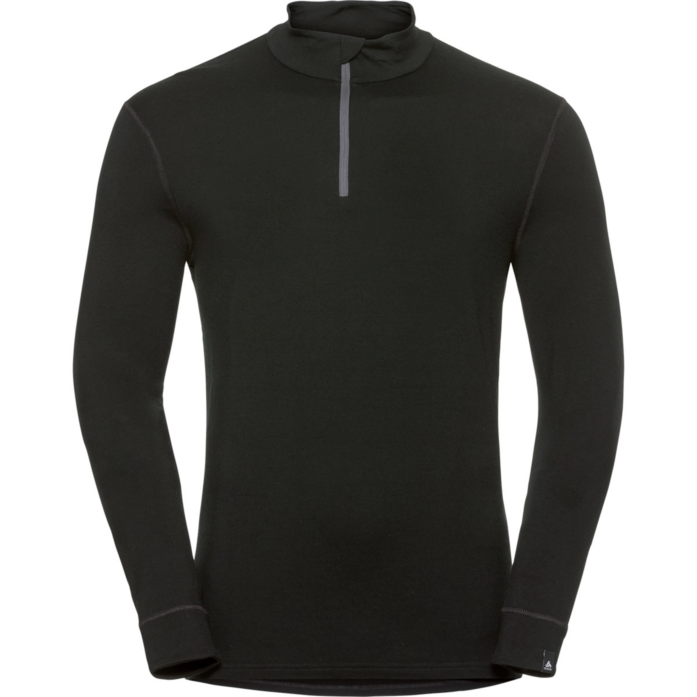 Odlo Men's Suw Turtle Zip Natural Long Sleeve