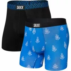 SAXX UNDERWEAR Men's Vibe Boxers 2 Pack