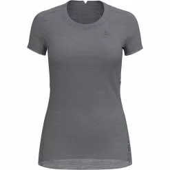 Odlo Women's Suw Top Crew Neck Natural Light T-Shirt