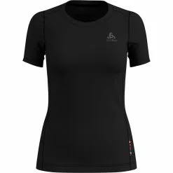 Odlo Women's Suw Top Crew Neck Natural 100% Merino Long Sleeve