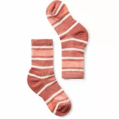 Smartwool Kids Hike Light Striped Crew Sock