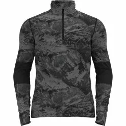 Odlo Men's Whistler Eco Half Zip Long Sleeve