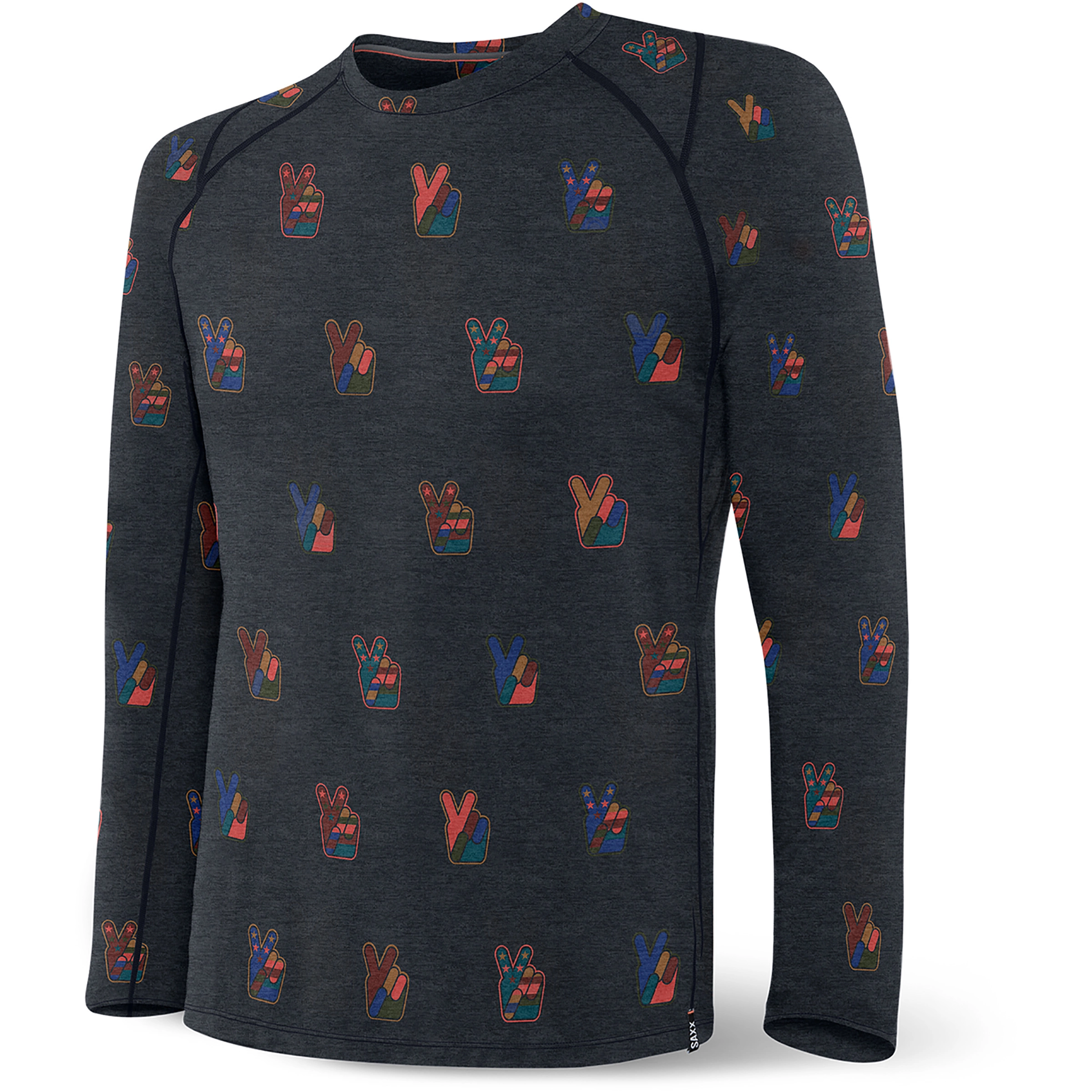 SAXX UNDERWEAR Men's Roast Master Mid-Weight Long Sleeve